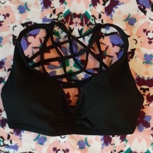 Popflex Active Heart Strings Bra Black